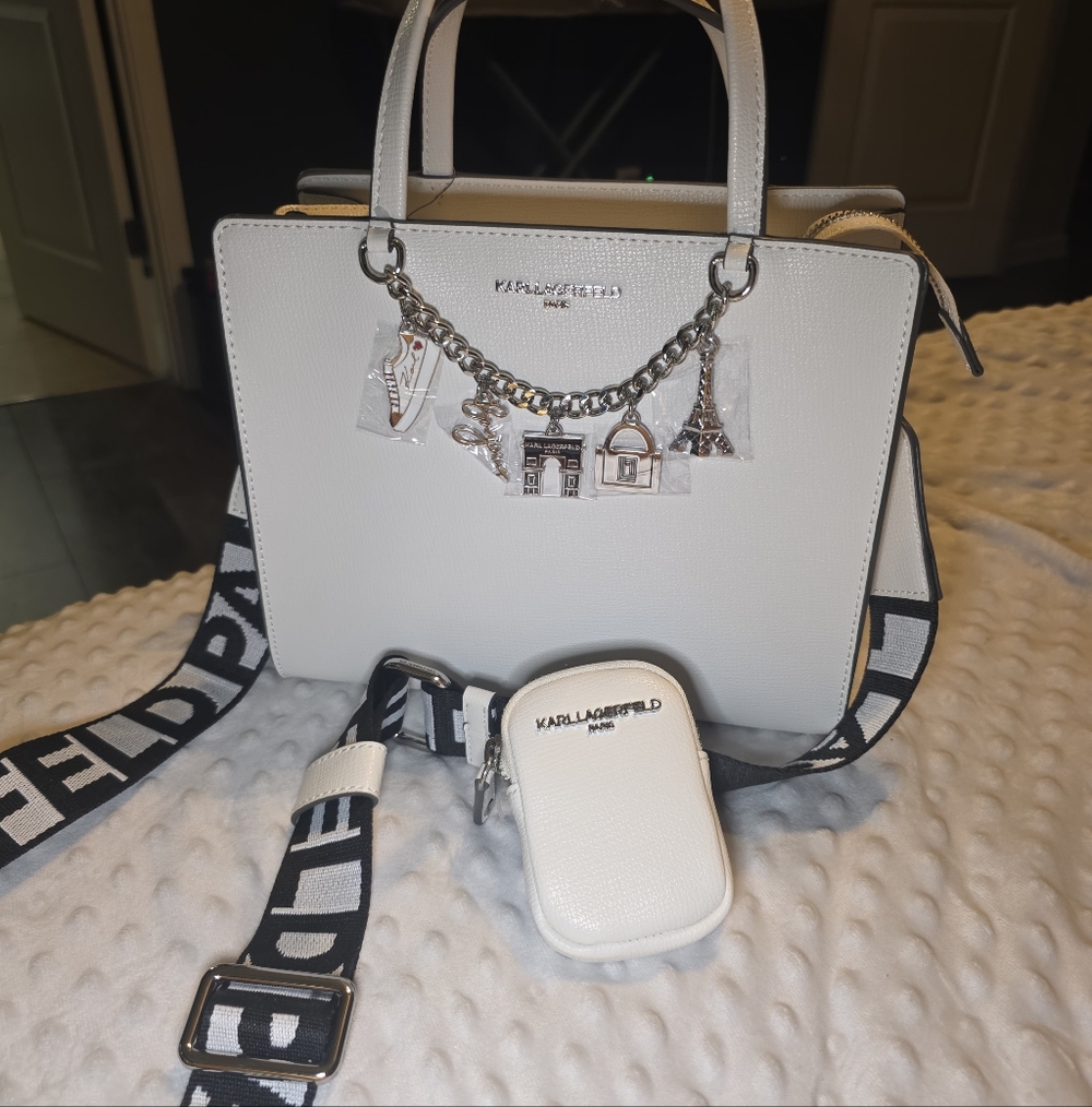 NWT Karl Lagerfeld Maybelle Crossbody Bag
